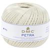 DMC-Filato di Petra, In puro cotone, colore: Crema, Dimensione 5