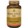 SOLGAR ITALIA Solgar - Rose Vita C 500 100 Tavolette - Integratore di Vitamina C a Base di Rosa Canina
