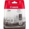 Canon Cartuccia ORIGINALE INKJET Canon PG-40 PIXMA MP140 NERA 0615B001
