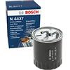 Bosch Filtro Diesel per Auto Bosch N4437 - Separa le particelle e l'acqua dal carburante, protegge il sistema di iniezione
