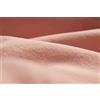 L1NK STUDIO Lenzuolo sopra Singolo Cotone Tinta Unita per Letti 90 cm (160X280cm) 100% Cotone (Percalle 200 Fili) Soft Coral