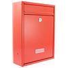 Burg-Wächter G2 trading company 10-0trent acciaio postbox - rosso
