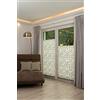 Khome K-Home Tenda Plissettata Klemmfix, con Stampa, da 40 x 130 cm, di Colore Grigio Pietra