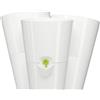 Poétic Poetic Fresh Herbs Trio Vaso Erbe Aromatiche, 3 x1 l, Bianco
