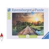 RAVENSBURGER PUZZLE PAESAGGI RAVENSBURGER BOSCHI E FORESTE LUCE MISTICA 1000 PZ