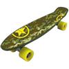 NEXTREME FREEDOM PRO MILITARY Skateboard militarizzato con ruote gialle - Dimensioni 57x15,2 - Peso Max Utente 80 kg