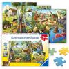 Ravensburger - 09265 9 - Animali. 3 Puzzle Da 49 Pezzi