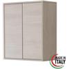 Pensile 2 ante rovere chiaro, 60x72x30 cm