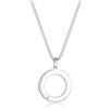 DIAMORE Elli diamonds Collana Donne Cerchio Infinito diamante (0,015 Ct) In Argento Sterling 925