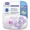 Chicco PhysioForma Light Succhietto 2-6 mesi 2 pezzi rosa