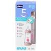 Chicco Perfect 5 Biberon a Flusso Medio 1 pezzo rosa