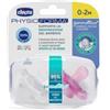 Chicco PhysioForma Gommottino 0-2 mesi 2 pezzi rosa