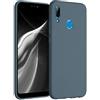kwmobile Custodia Compatibile con Huawei P20 Lite Cover - Back Case per Smartphone in Silicone TPU - Protezione Gommata - ardesia scuro