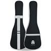A-Star Custodia imbottita per ukulele soprano con tasca con zip e tracolla