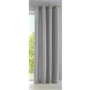 Gardinenbox Palermo 10000265 - Tenda opaca, traslucida con occhielli e fermatenda, tenda decorativa, 225 x 140 cm, colore: grigio