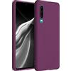 kwmobile Custodia Compatibile con Huawei P30 Cover - Back Case per Smartphone in Silicone TPU - Protezione Gommata - viola magenta