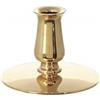 NKlaus 1x portacandele ottone oro portacandele sottile altare candele rituali candele di cera d'api fino a Ø0,9cm candeliere matrimonio 6730