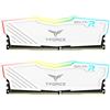 TEAMGROUP Team T-Force Delta RGB DDR4 Gaming Memory, 2 x 16 GB, 3600 Mhz, 288 Pin DIMM, White