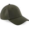Beechfield Cappellino baseball adulto 6 pannelli personalizzato Beechfield Authentic Baseball Cap personalizzate o neutre
