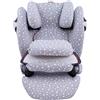 JYOKO KIDS Fodera per seggiolino auto in cotone compatibile con Cybex Pallas M - S Fix y Pallas B - Fix (White Star)