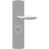 Bricard 66670 Mezzo Set per Porta Esterna con Cavalletto per Serie 74 A2P, Argento