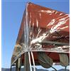 Quick Star Gazebo Cover Protettiva Pavillon 3 x 3 m Impermeabile Protezione dagli Agenti atmosferici Trasparente