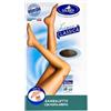 SAUBER GAMBALETTO OPEN TOE MAGLIA MICRORETE 140 DEN COLORE NEUTRO BEIGE TAGLIA 3 LINEA CLASSICA