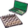 SQUARE GAME SQUARE - Scacchi in legno - OLIMPIADE - 35 x 35 cm - Scacchiera & Pezzi degli scacchi