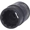 KS Tools 150.1702 Bussola poligonale p.avvitatori ad impulsi p.albero motore,24mm