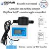 Accessori e ricambi Contalitri LCD Digiflow 8100T monitoraggio tempo/litri