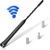 Eightwood Antenna Auto Autoradio Antenna Tetto 23cm Sostituzione Universale Antenna Auto con Funzione di Ricezione FM/Dab Potente