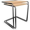 THONET set di 2 tavolini B 97 - SETB97-TP107