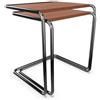 THONET set di 2 tavolini B 97 - SETB97-TP44