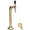 Colonna per Spillatura Birra o Acqua Depurata ForHome Cobra Palmer 1 Via Ottone Completa di: Rubinetti, Medaglioni (or)