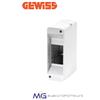 GEWISS GW40022 Centralino Protetto senza porta 2 Moduli IP40