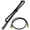 Bingfu Antenna VHF UHF Pieghevole CS Tattica 108 cm + Cavo Prolunga 1 m