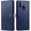 Focusor Cover a Libro Samsung Galaxy A20e, in Pelle, Portafoglio,Magnetica