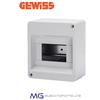 GEWISS GW40024 Centralino Protetto senza porta 6 Moduli IP40