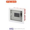GEWISS GW40603 Centralino protetto ad incasso 6 Moduli IP40