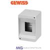 GEWISS GW40023 Centralino Protetto senza porta 4 Moduli IP40