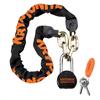 Kryptonite Lucchetto Messenger con moly disc lock 9,5x1000mm nero/arancione