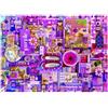 Cobble Hill Purple - Cobble Hill Puzzle 1000 pezzi