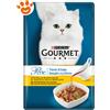 Purina Cat Gourmet Perle Trionfo di Salsa con Pollo - Confezione da 85 Gr