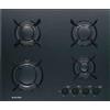 Glem Gas - Piano Cottura A Gas Gv64bk 4 Fuochi 60cm-nero