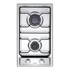 De Longhi - Piano Cottura A Gas I 23 D 2 Fuochi 28,8cm-inox