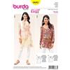burdastyle Burda b6683 - Cartamodello per Tunica Carta Bianco 19 x 13 x 1 cm