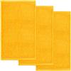 Möve Superwuschel Asciugamano per ospiti in 100% cotone, Arancione, 30 x 50 cm, pacco da 3