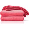 Amago Coperta, Effetto Cashmere, 130 x 170 cm - Rosso
