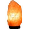 Uneeb Lampada Media di Sale Himalayano (2-3 kg) con Lampadina Incandescente Inclusa