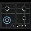 ELECTROLUX EGS6436RK Piano cottura a gas cm. 60 - nero opaco
